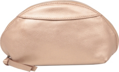 MAKE Tardis small leather wash bag