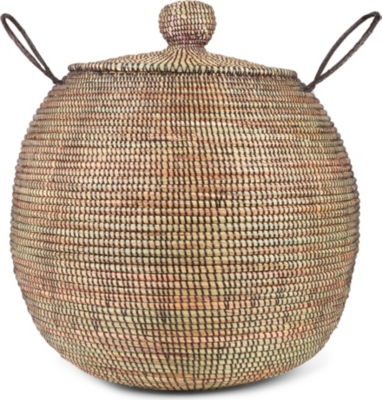 EA DECO Ali Baba medium basket brown