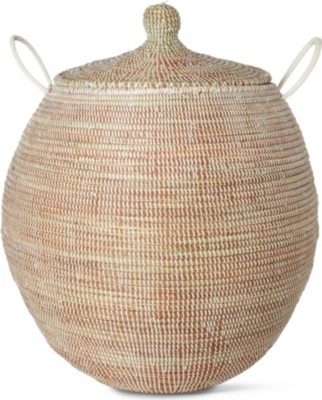 EA DECO Ali Baba large basket white