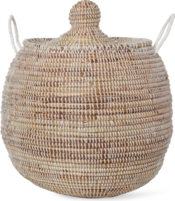EA DECO Ali Baba small basket white
