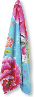 PIP STUDIO Blue Birds of Paradise beach towel