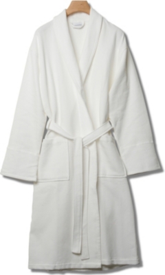 THE FINE COTTON COMPANY Trento fine waffle robe