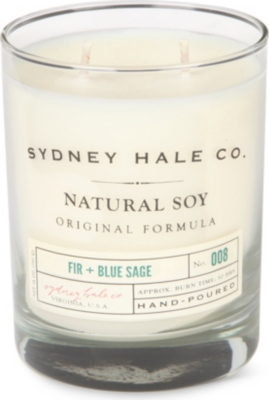 SYDNEY HALE CO. Fir and Blue Sage candle