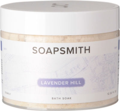 SOAPSMITH Lavender Hill bath soak 350ml