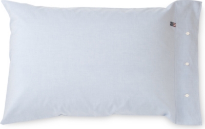 LEXINGTON American Authentic Pin Point standard pillowcase blue
