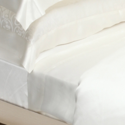GINGERLILY Silk flat sheet
