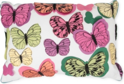 KAS Chintz Butterfly cushion