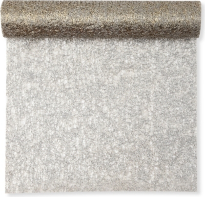 CHILEWICH Metallic Lace gold table runner