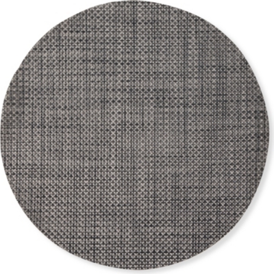 CHILEWICH Basketweave round placemat
