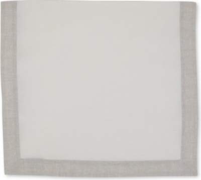 ALEXANDRE TURPAULT Harcour linen table runner