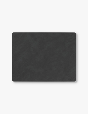 Lind Dna Square Leather Table Mat Selfridges Com