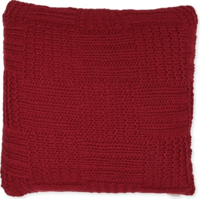 LINUM Cate knitted cushion