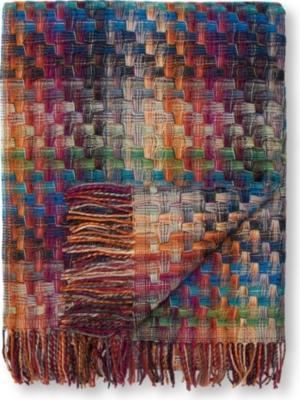 MISSONI HOME Husky throw multi jewel