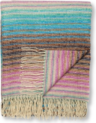 MISSONI HOME Norris throw multi blue