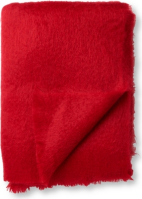 BRONTE Mohair throw