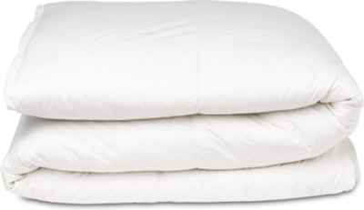 SELFRIDGES New white duck feather and down four seasons duvet 4.5 tog / 9 tog