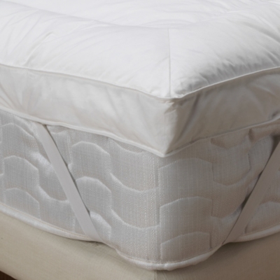 SELFRIDGES Goose down and feather topper (White