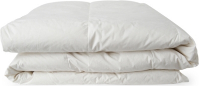 SELFRIDGES White goosedown duvet 10.5 tog