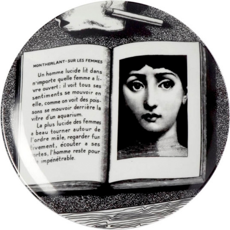 Wall plate   FORNASETTI   Home accessories   Shop Home   Home & Tech