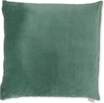 LINUM Marcel cotton velvet cushion