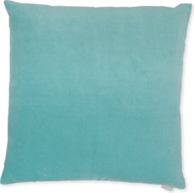 LINUM Marcel cotton velvet cushion