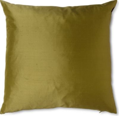LINUM Silk cushion (Leaf