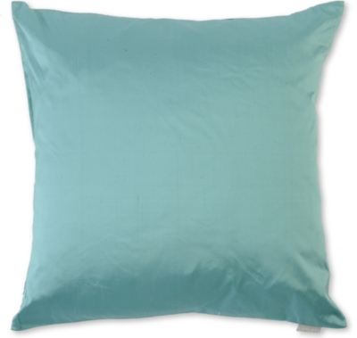 LINUM Silk cushion (Turq