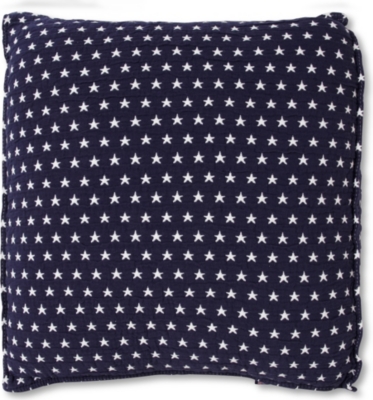 LEXINGTON Authentic star cushion dark blue