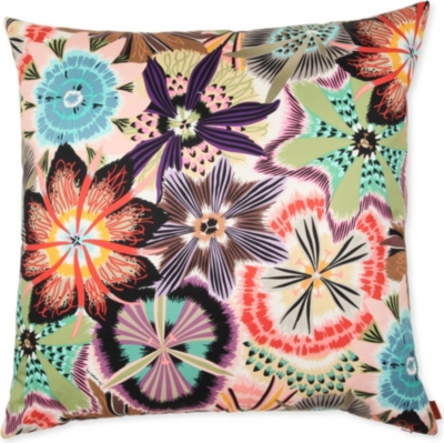 MISSONI HOME Passiflora cushion 60cm