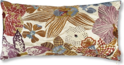 MISSONI HOME Mekora orchid long cushion brown