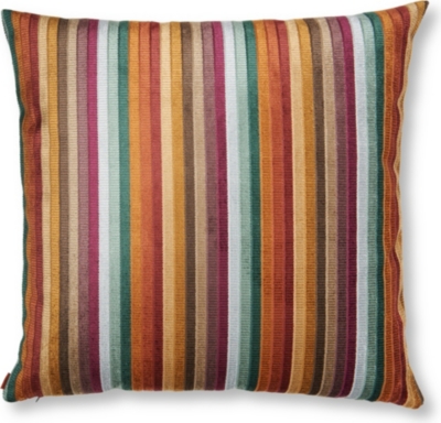 MISSONI HOME Mysore cushion burnt stripes