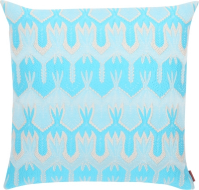 MISSONI HOME Ormond turquoise cushion 40cm