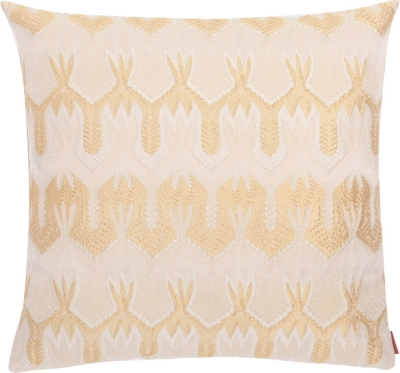 MISSONI HOME Ormond gold cushion 40cm