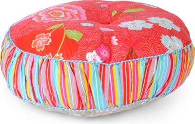 PIP STUDIO Birds in Paradise round cushion (Red