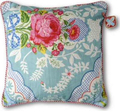 PIP STUDIO Shabby chic blue cushion