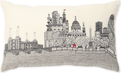 CHARLENE MULLEN London Calling cushion