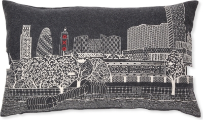CHARLENE MULLEN OXO Tower by Night cushion