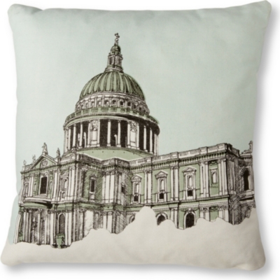 MR WINGATE St Paul's Cathedral cushion cover with pad