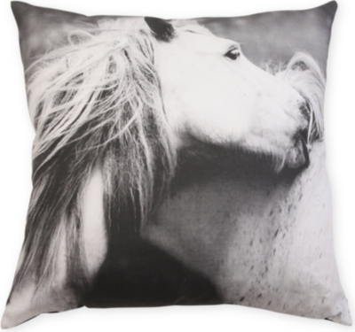 BY NORD Playing Horses cushion