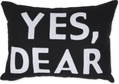 ALEXANDRA FERGUSON Yes Dear cushion