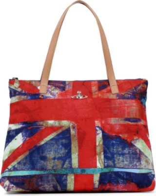 VIVIENNE WESTWOOD Crawford Union Jack shopper