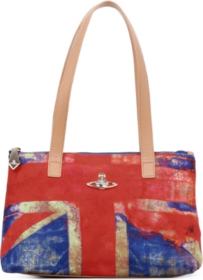 VIVIENNE WESTWOOD Crawford Union Jack shoulder bag