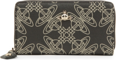 VIVIENNE WESTWOOD Logomania zip-around wallet