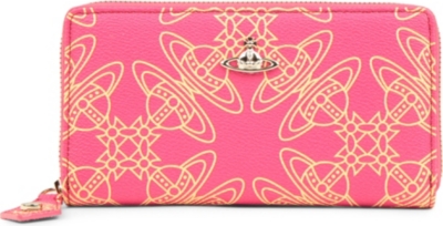 VIVIENNE WESTWOOD Logomania faux-leather wallet