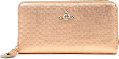 VIVIENNE WESTWOOD Woman metallic wallet