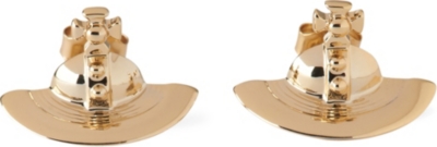VIVIENNE WESTWOOD Solid orb stud earrings