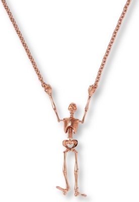 VIVIENNE WESTWOOD Skeleton pendant necklace