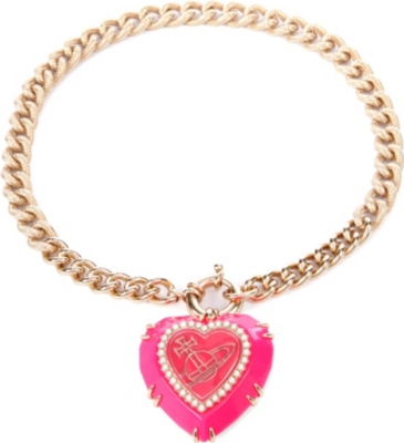 VIVIENNE WESTWOOD Heart pendant bracelet