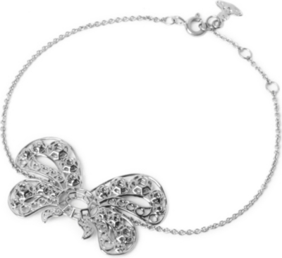 VIVIENNE WESTWOOD Gainsborough palladium bracelet
