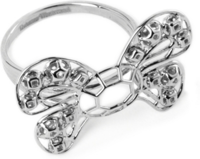 VIVIENNE WESTWOOD Gainsborough palladium ring